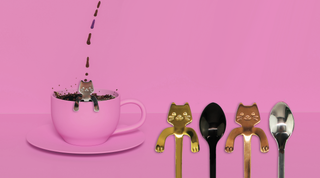 Cuillères à Café Chaton (x4)