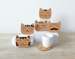 Dessous de Verre Chat (x4)