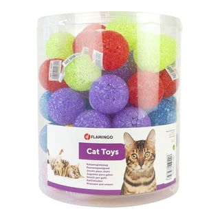 Jouet chat - Balle fluo