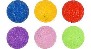 Jouet chat - Balle fluo