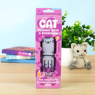 Lampe de Lecture Chat + Marque-Page