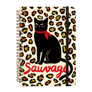 Carnet spirales rigide A5 Sauvage
