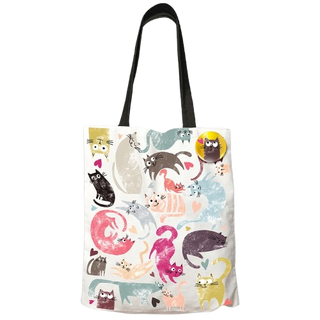 Tote Bag Cool Cats