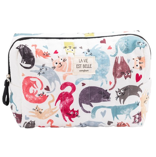Grande Trousse Matelassée Cool Cats