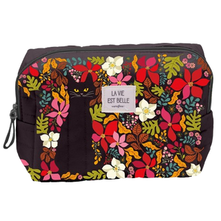 Grande Trousse Matelassée Le Chat Noir