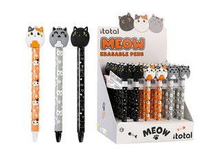 Stylo Grosse Tête De Chat Effacable